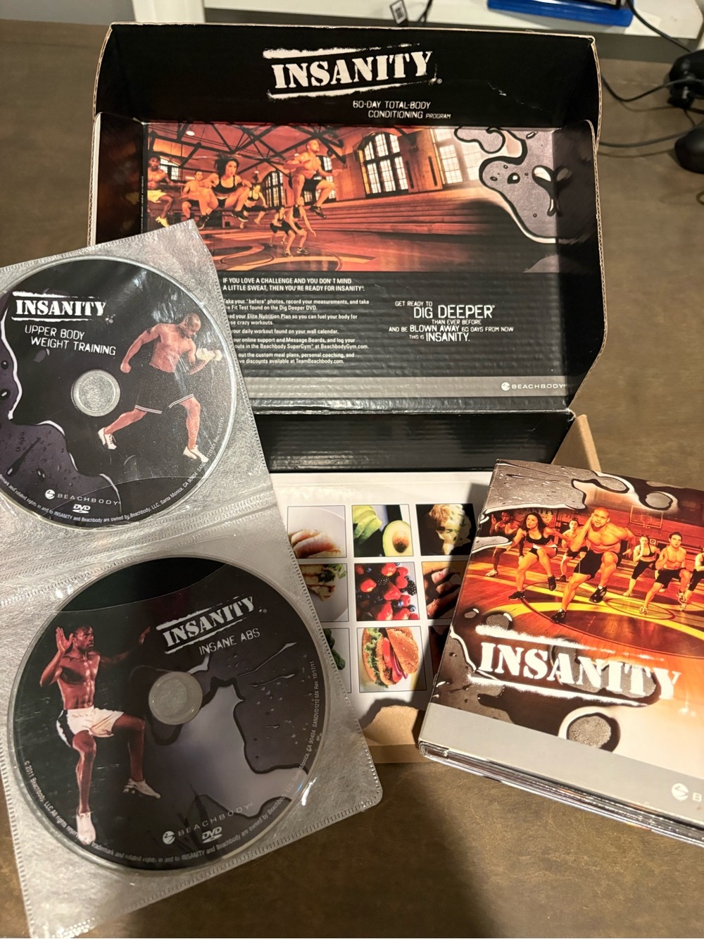 Beach Body Insanity Workout DVD Set